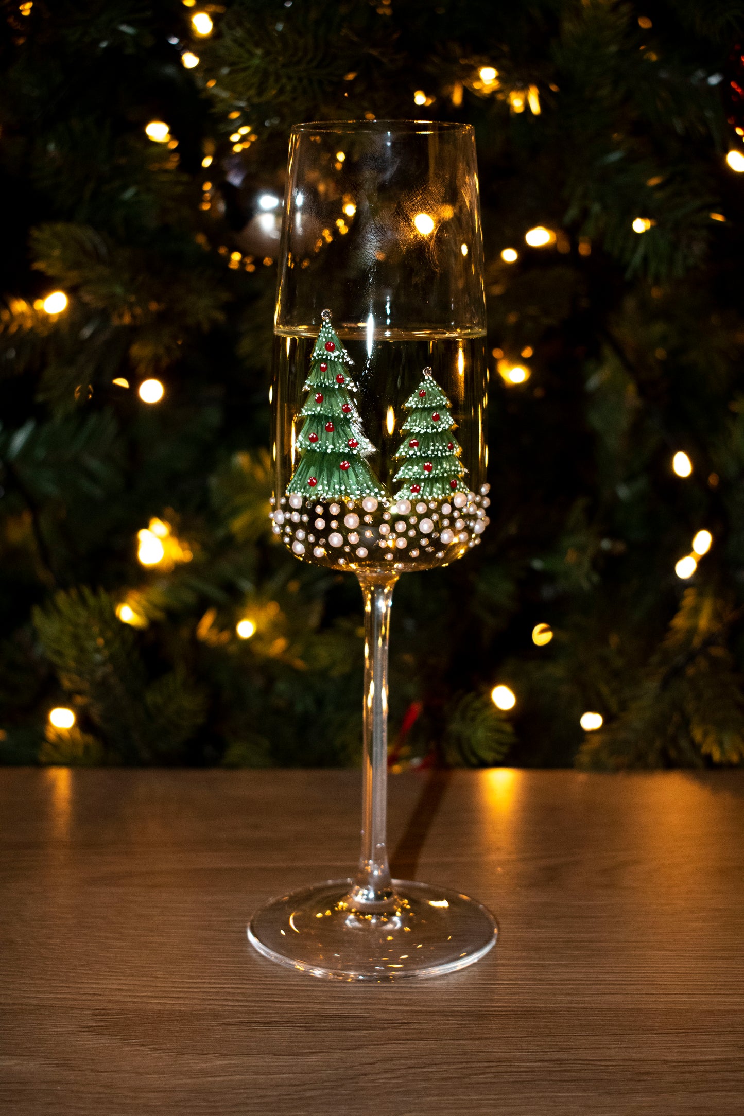 Festive glass