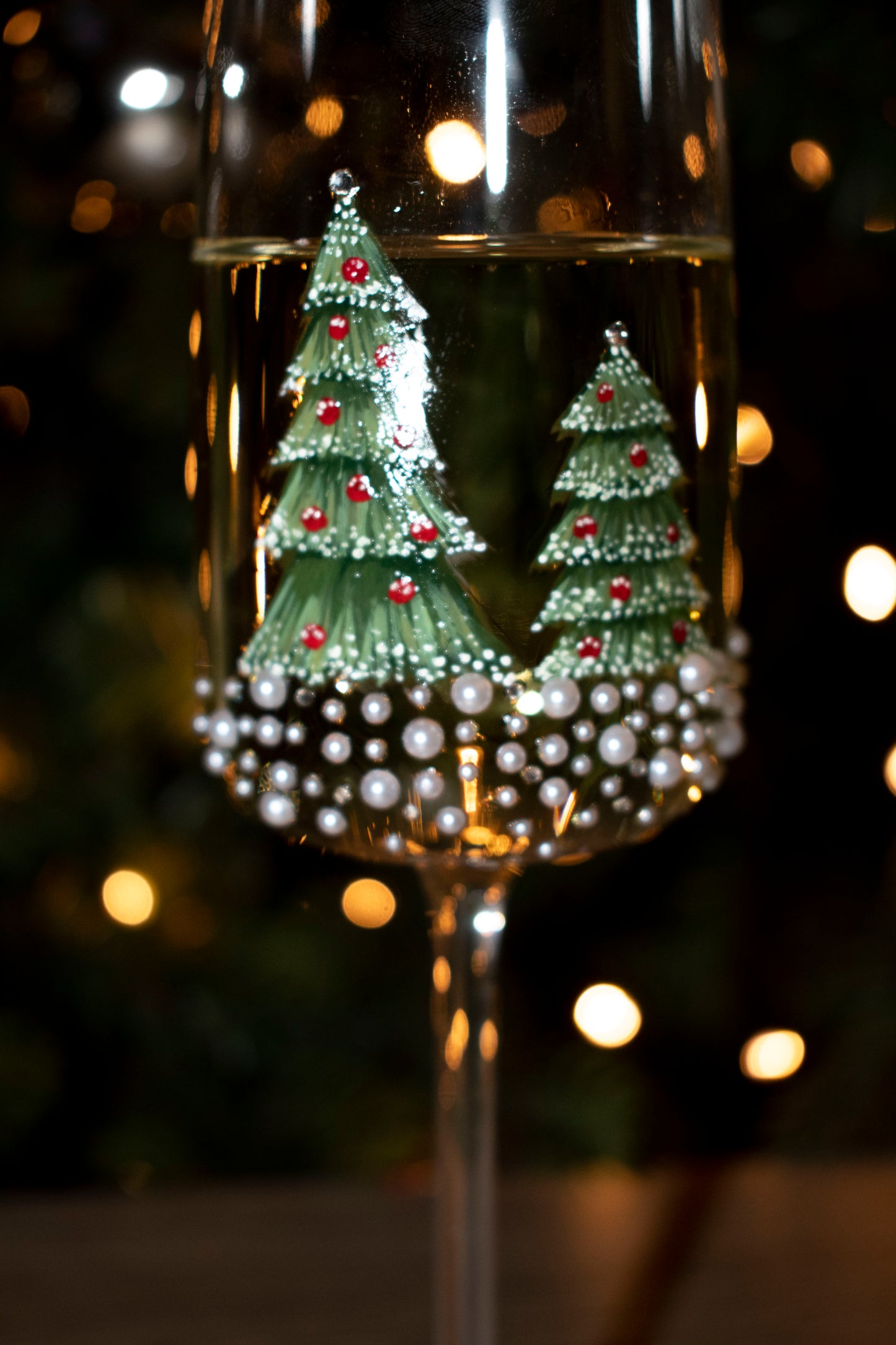 Festive glass