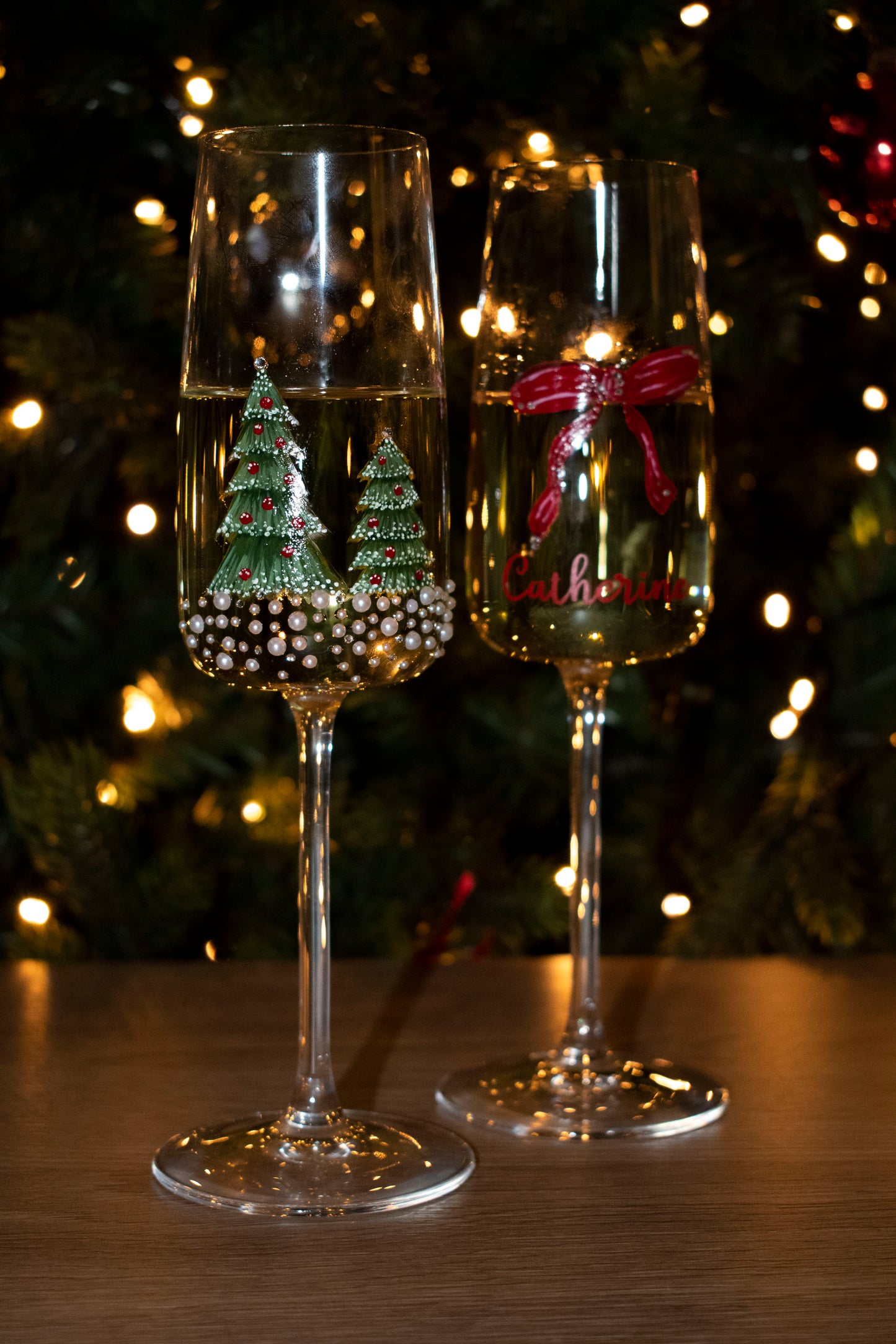 Festive glass
