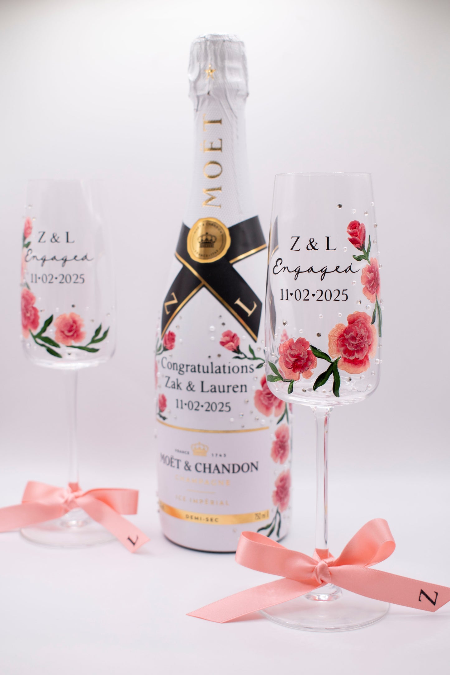 Rose bottle set