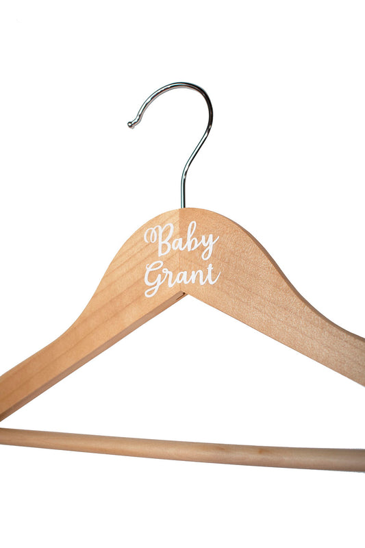 Personalised Baby hangar